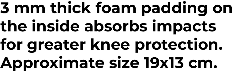 PORON Kneepads 3 mm